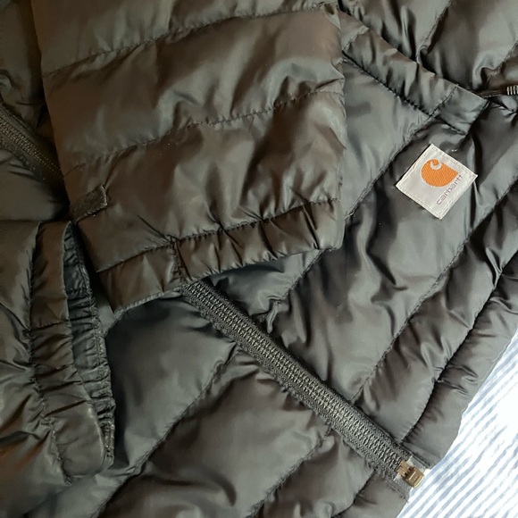 Carhartt Quilted Black Jacket - Picture 5 of 7